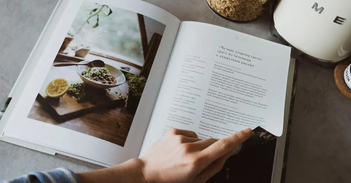 Comment créer un livre de recettes familial